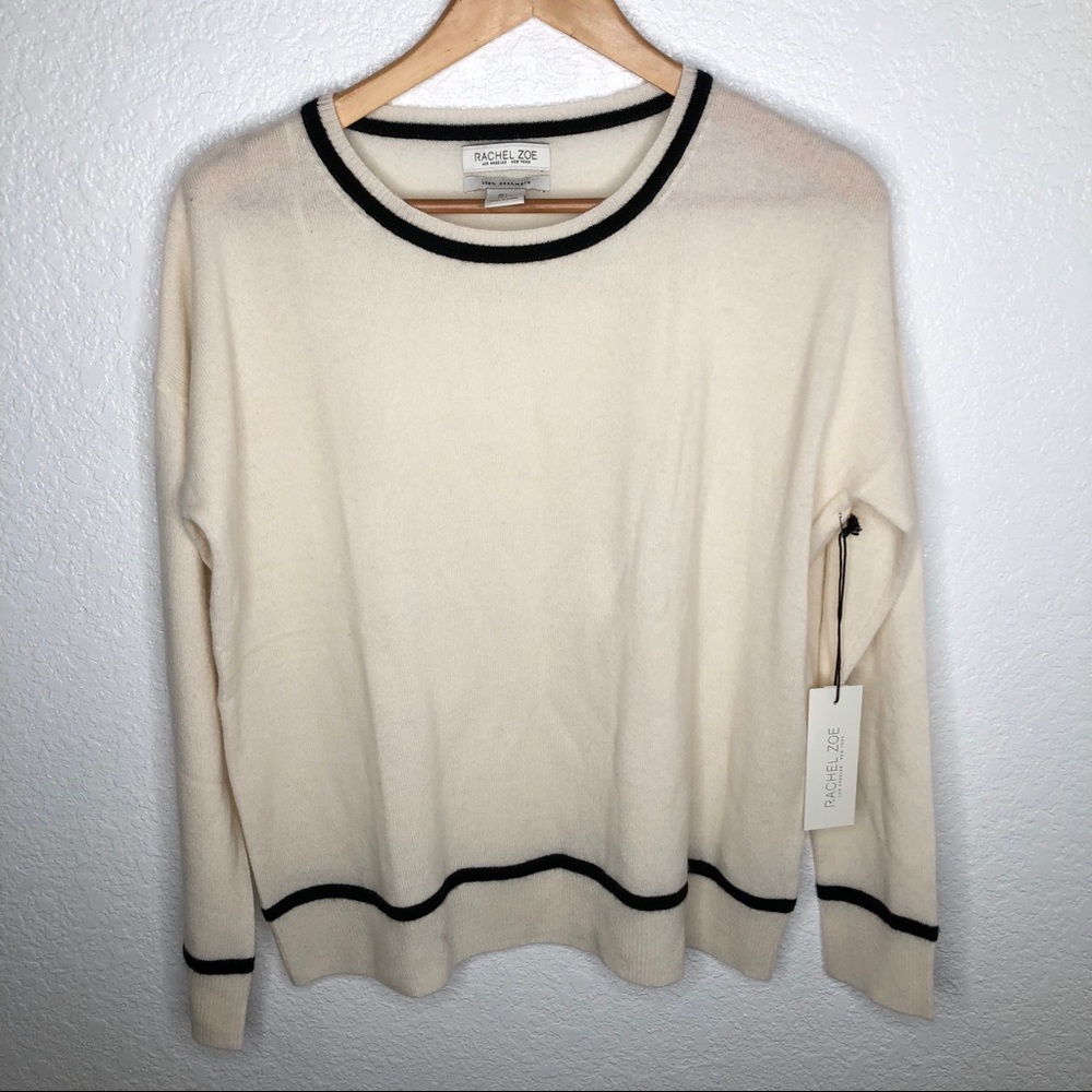 **NWT Rachel Zoe 100% Cashmere Sweater**